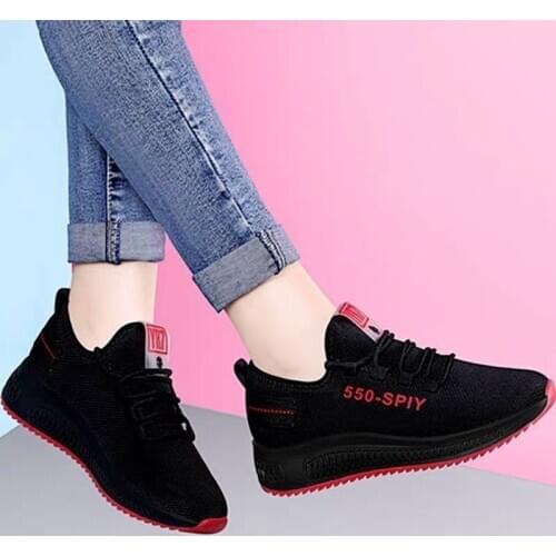 Spring autumn clothing shoes for women Flat shoes platform shoes sports Single shoes Womens sports shoes running women sneakers