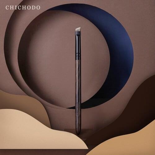CHICHODO Makeup Brush-Ink Painting Series Top Animal Hair Brushes-MeiZi hair Eyebrow Brush-eye cosmetic tool-beauty pensJ304
