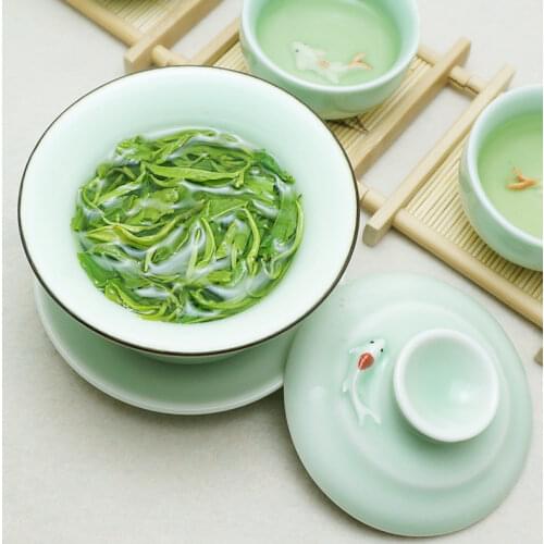 2020 China Bi-luo-chun Green Tea Real Organic New Early Spring Green Tea for Weight Loss Health Care