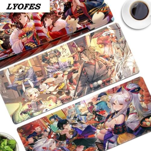 Anime Mouse Pad Gaming Desk Mat Pad Lage XL Deskpad Mouse Mat MousePad Desk Gaming Mousepad Cup PC Computer Keyboard Table Mat
