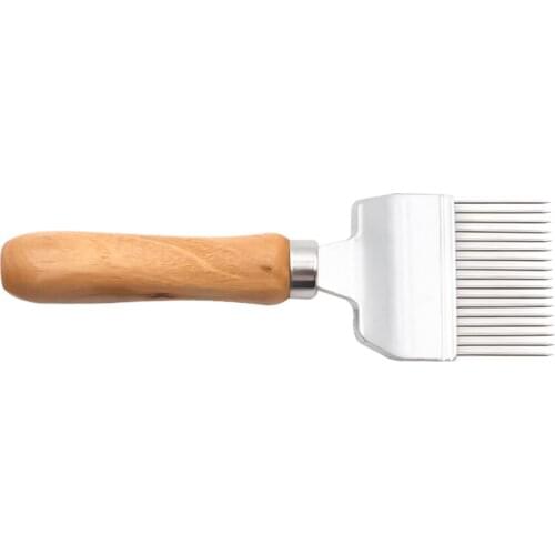 Honey Cutter Scraper Honey uncapping fork Wooden handle Beekeeping Tools beehive Shovel Scratcher knife Equipment Honeycomb tool