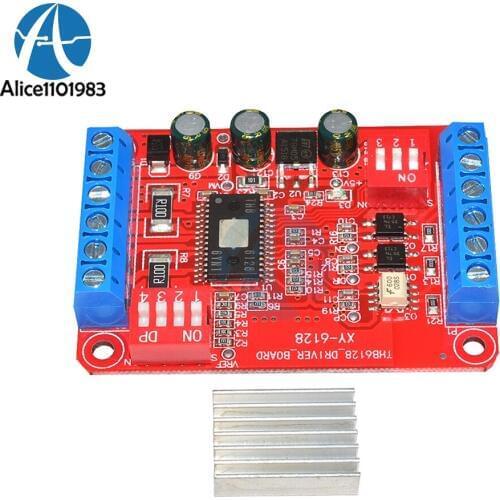 THB6128 Stepper Motor Driver Module DIP Switch Double Full-Bridge MOSFET Driver 2A 36V Automatic Half-Flow Lock