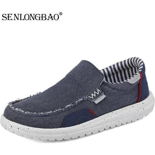 2021 New Summer Autumn Canvas Mens shoes Breathable Men vulcanized shoes Slip Wear Mens Flat shoes Soft Casual Shoes Size 46