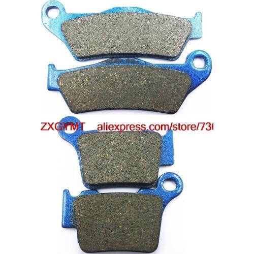 Motorcycle Semi-Metallic Brake Shoe Pads Set fit HUSQVARNA FC350 FC 350 2014 & up