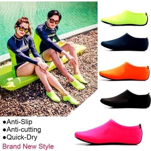 Scuba Diving Socks Underwater Shoes Aqua Surfing Socks Water Sport Wetsuit Swimming Pool Seaside Beach Anti-Scratch Non-Slip Fit