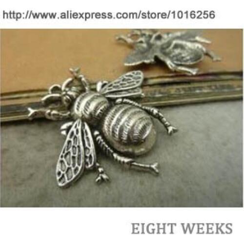Zinc alloy pendant jewelry accessories diy handmade material charms The bees