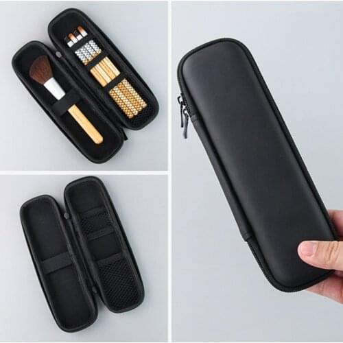 Portable Travel Makeup Brush Storage Bag Box Eye Shadow Brush Eyebrow Pencil Storage Bag Eye Makeup Portable Brush Bag