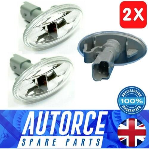 2X SIDE INDICATOR REPEATER LAMP 6325.G3 FITS PEUGEOT PARTNER TEPE 107 206 207 307