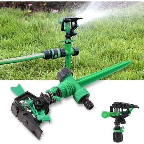 Adjustable Rotary Sprinklers Nozzle Nozzle Water 360 Degree Garden Lawn Grass Sprinkler Supply Watering