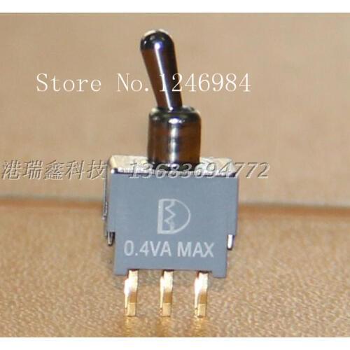 [SA]Dual gold-plated pins 2TED1 six feet two tranches of ultra-small toggle switch waterproof Taiwan Deli Wei--50pcs/lot