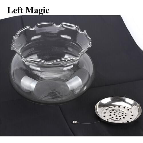 Magic Goldfish Bowl by J.C Magic Stage Magic Tricks Gimmick Illusions Classic Magic Show Fish Appearing Close up Magic Props Fun