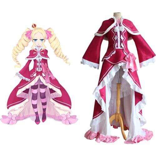 Re:Life In A Different World From Zero Beatrice COS Clothing Sexy Kawii Girls Show Uniforms Dress Cosplay Anime Costume
