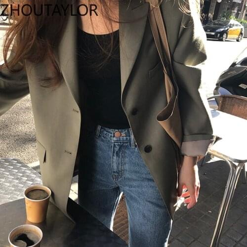 Женские пиджаки ZHOUTAYLOR China At AliExpress