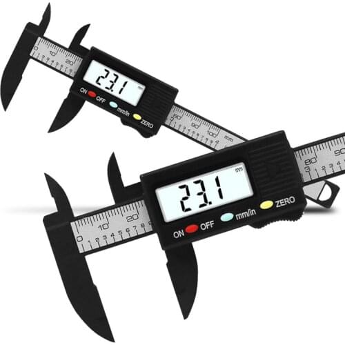 0-100mm Electronic Digital Vernier Caliper Gauge Measuring Tool Mini Caliper Wenwan for Jewelry Measuring Vernier Caliper