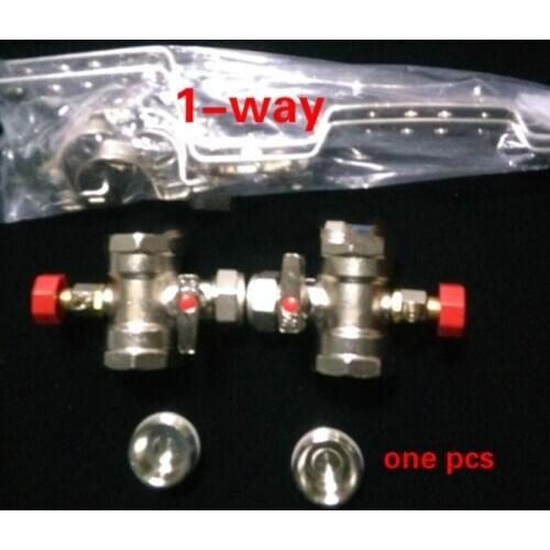 1-10 way brass Radiant Floor Heating Manifold underfloor heating manifold floor/ water heating manifold