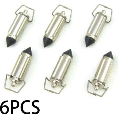 6pcs Carburetor Float Needle Practical Carb Replaces Set CBX EX500 ZX600 VF500