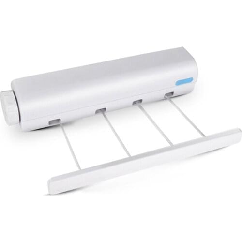 Automatic Retractable Clothesline Drying Rack Convenience Clothes Dryer For Indoor Outdoor J2Y