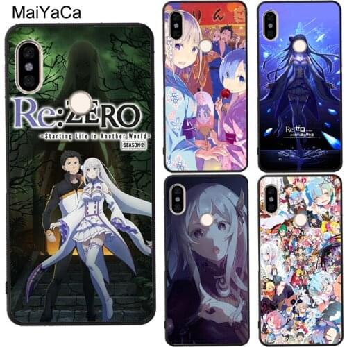 Re Zero Season 2 For Redmi Note 9 Pro 8 8T 9S 9C 9A For Mi Note 10 Lite Mi 9T Pro A3 Case For POCO X3 NFC