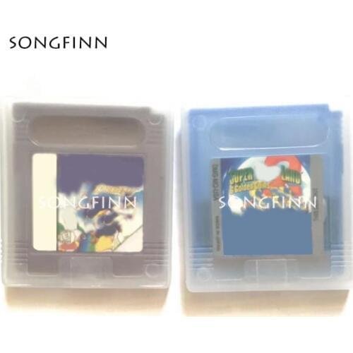 Super M Land 1 2 DX-6 Gold Coins Video Game Memory Cartridge English Language Card for 16 Bit Console Save