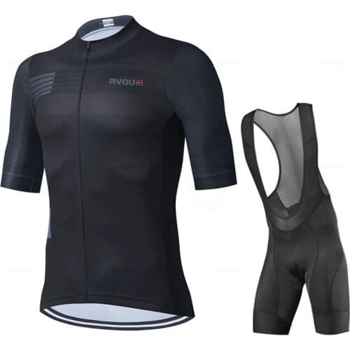 Mavic Team Men Cycling Set Fluorescent Green Cycling Jersey Bike Bib Shorts Set MTB Ropa Ciclismo Summer Maillot Culotte Suit