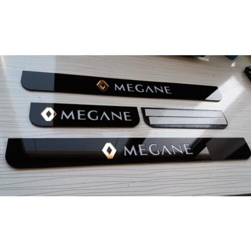 Plexi Door Sill Set for Renault Megane 4 (4 Pieces)