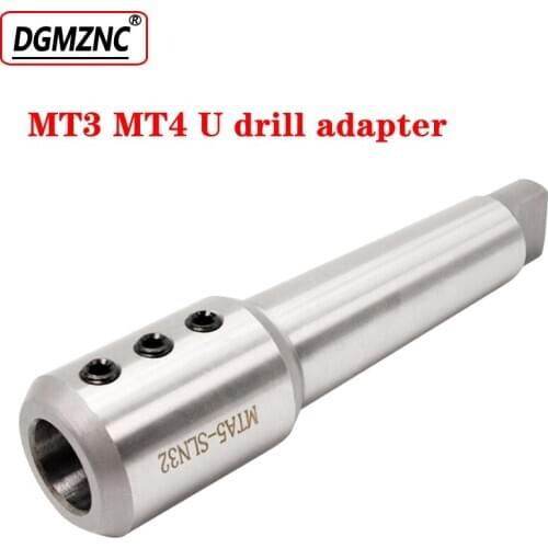 Morse cone MT2 MT3 MT4 MT5 SLN20 SLN25 SLN32 SLN40 100L U drill bit tool holder for drilling machine
