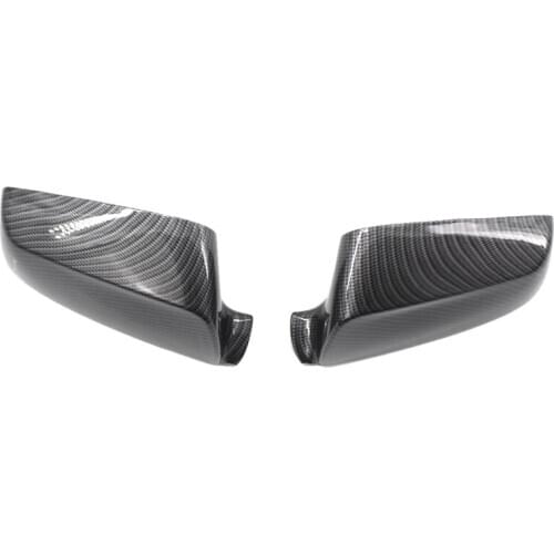 Carbon Fiber Side Mirror Covers Set For Bmw E60 E63 F06 F07 F12 F13 5 6 7 Series 51167187432 51167187431