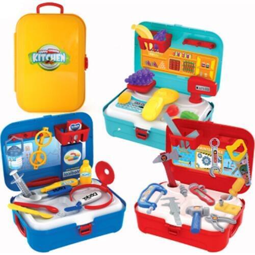 Mini Simulated Simulated role playing diy Set Kids Pretend Play Early Educational Toys Game Puzzle Toys For girls Gifts