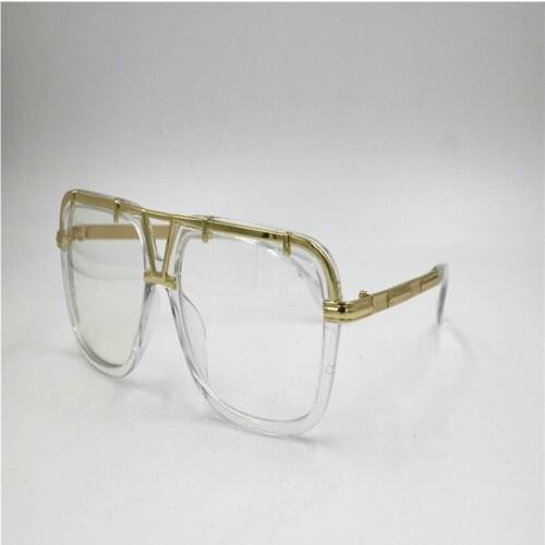 Men sunglasses Women retro steampunk UV400 protective eyeglasses Luxury brands white sunglasses