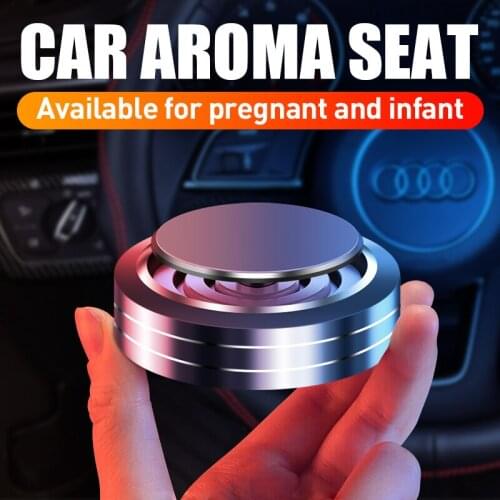 Car Air Freshener Auto Accessories Flavoring For Car Perfume UFO Shape Scent DIY Interior smell Aluminum Alloy Air Freshener