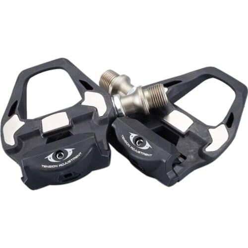 Bicycle Self-Locking Pedal Set Carbon Road Bicycle Bike Pedals Clipless Pedals With R8000 Cleats Cycling Pedal