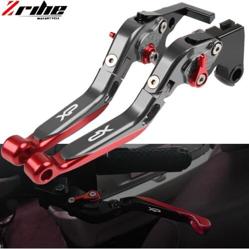 Motorbike Handbrake Motorcycle Accessories Folding Extendable Brake Clutch Levers FOR Yamaha XP 500 2010-2011 XP 530 2012-2016