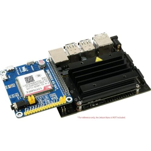Waveshare SIM7600CE-CNSE 4G HAT for Raspberry Pi, Supports 4G / 3G / 2G Communication, Also LBS Positioning