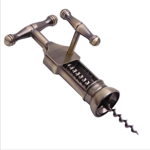 20pcs/lot Wine Opener, Multi-Functional All-in-One Grade Zinc Alloy Bronze Corkscrew Wine W/ Boxes