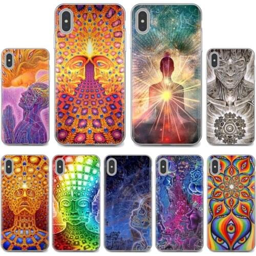 Alex Grey Progress Soul Kiss Muse For Xiaomi Mi A1 A2 A3 5X 6X 8 9 9T 10 10T 11 Lite SE Pro Cheap Silicone Phone Case