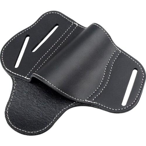 Outdoor Tactical 1911 Stealth Quick Pull Shooting Left and Right Hand Black Waist Leather Pistol Holster Spot