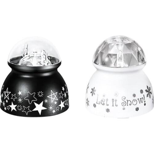 USB rotating KTV stage projection light LED colorful stage light water ripple sun pattern night light for gifts