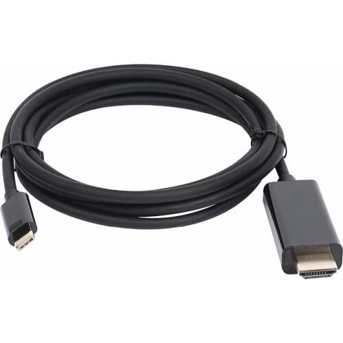 1.8M Type C to HDMI Video Cable USB 3.1 Type C Male to HDMI Male 4K Cord For MacBook Pro Huawei MateBook ChromeBook Sumsang S8