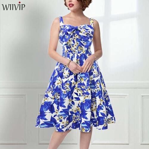 WIIVIP Long Summer Dresses