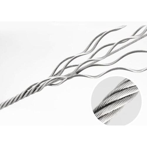 0.5 0.6 0.8 1 1.2 1.5 2 2.5 3 4 mm Dia 7X7 stranded wire photo hanging frame drawing exhibition wall home picture hook fishing