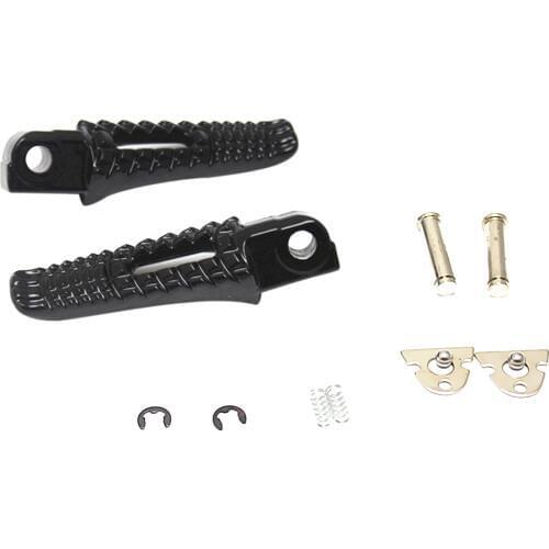 1 Pair Black Rear Foot Pegs For Suzuki GSXR 600 750 1000 05-14 B-KING