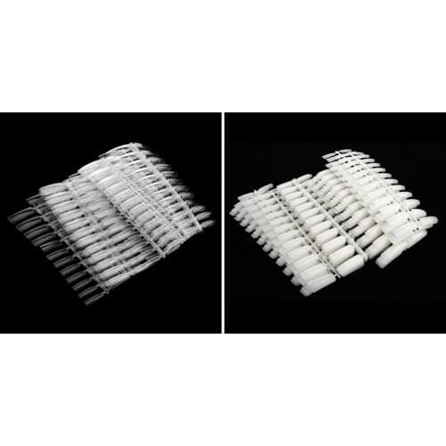 504 PCS False Nail Tips Pratice Stickers Display Nail Gel UV Polish Manicure Tools Set