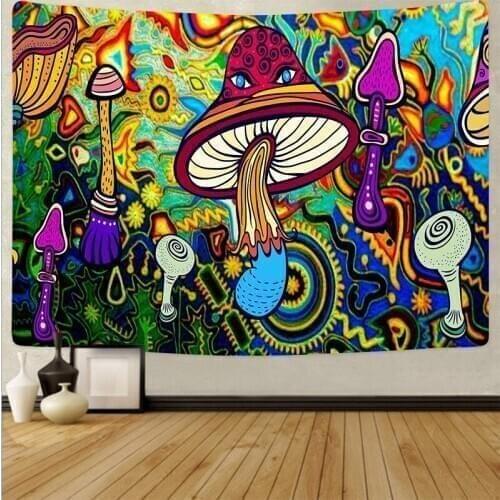 Abstract yoga art Tapestry Wall Hanging Bohemian Beach Towel Polyester Blanket Yoga Mat Shawl Throw Sheet Pink Boho Tapestry