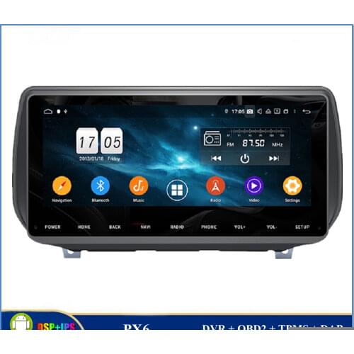 CarPlay 10.25" PX6 Android 10 Car DVD Player for Hyundai IX45 Santa Fe 2018 2019 2020 Car GPS Radio Stereo Multimedia Player