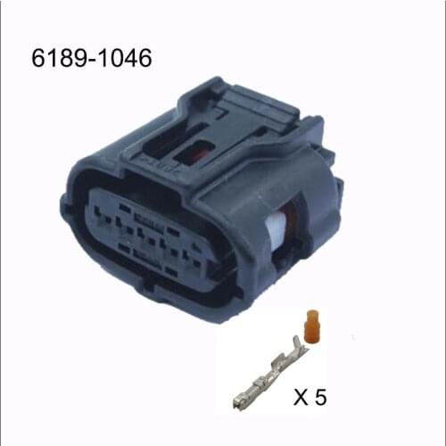 6189-1046 car wire female air flow meter connector Harnes cable 5 pin automotive Plug Include terminals seal DJ7055Y-0.6-21