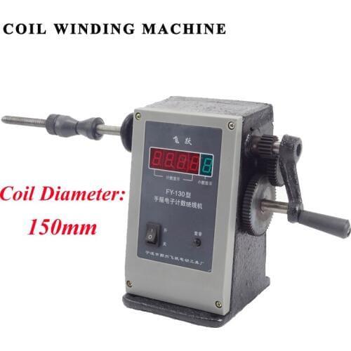 CNC Electronic Winding Machine Electronic Winder Electronic Coiling Machine Winding Diameter Round Counter FY-130