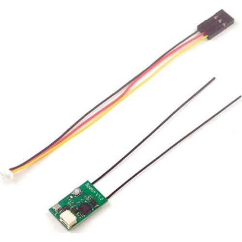 Happymodel Speki+ Micro 2.4G 12CH Receiver Only 1.2g Compatible DSM2/DSMX/SRXL Protocol With Power Amplifier RSSI Ready
