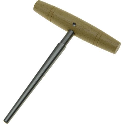 KAISH Violin Viola Peg Hole Reamer for 3/4 4/4 Violin 1:30 Taper with Wood Handle Violin Luthier Tool