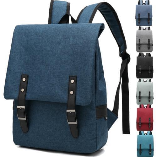 14 15.1 Inch Oxford Lightweight Computer Laptop Notebook Backpack Bags Case School Backpack for Macbook Pro 15 Men Women Student
