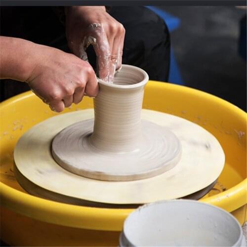 Pottery Tools Repeatedly Water-absorbent Mat Auxiliary Fixed Drawing Machine Blank Turntable Polymer Clay Sculpture Ceramic Tool